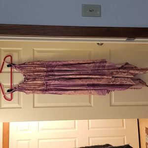 Spell Farrah Kerchief Sun Dress in Lilac